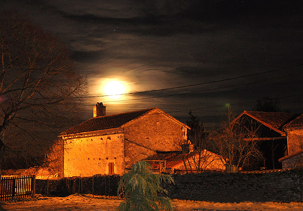 Moonlight over tassay