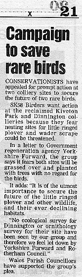 Sheffield Star Oct 2000